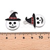 Halloween Theme Alloy Enamel Pendants ENAM-T020-08C-3