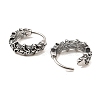 316 Surgical Stainless Steel Hoop Earrings EJEW-D096-05D-AS-2
