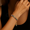 3Pcs 3 Colors Brass Pave Cubic Zirconia Beads Slider Bracelets for Women BJEW-GO0001-07-5
