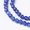 Natural Lapis Lazuli Beads Strands G-D165-A-3mm-3