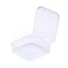 Square Plastic Bead Storage Containers CON-P003-S-3