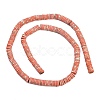 Dyed Synthetic Imperial Jasper Beads Strands G-A272-C06-03-5