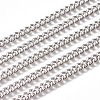 Non-Tarnish Handmade 304 Stainless Steel Curb Chains STAS-F229-06B-P-1