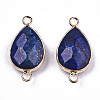 Natural Lapis Lazuli Links Connectors G-T131-49B-2