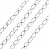 Tarnish Resistant 304 Stainless Steel Curb Chains/Twisted Chains CHS-L024-012P-1