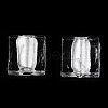 Handmade Silver Foil Lampwork Beads FOIL-S006-12x12mm-11-5