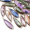 Natural Freshwater Shell Pendants SHEL-R047-03-1