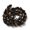 Natural Bronzite Beads Strands G-P497-01E-77-3