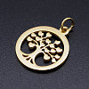 304 Stainless Steel Pendants LS-STAS-T046-JA350-2-2