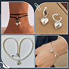 925 Sterling Silver Peach Heart Charms FIND-PH0021-55B-6