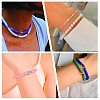 DIY Heishi Surfer Bracelet Making Kit DIY-CA0006-07-4