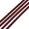 Braided Cowhide Leather Cord NWIR-N005-01A-4mm-4