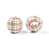 Easter Theme Printed Wood Beads WOOD-T032-22C-2