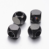 304 Stainless Steel Beads Ion Plating(IP) STAS-F136-01B-5x5mm-2