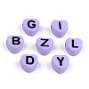 Opaque Acrylic Enamel Beads X-MACR-S273-37E-2