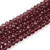 Glass Beads Strands EGLA-A044-T4mm-D13-1