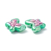 UV Plating Acrylic Beads X-PACR-R249-06-3