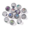 Autumn Theme Electroplate Transparent Glass Beads EGLA-S178-01-01E-1
