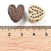 Opaque Resin European Beads RESI-M038-05-3