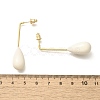 Brass Teardrop Dangle Stud Earrings LS-EJEW-A121-19A-01-3