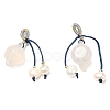 Natural Agate Pot Pendants KK-H445-08G-2