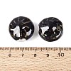 Windmill Spiral Pattern Vintage Handmade Porcelain Beads PORC-N013-19-10-3