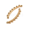 304 Stainless Steel Curved Bar Chandelier Component Links STAS-G357-20G-2