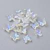 Transparent Glass Cabochons GGLA-M004-01-2