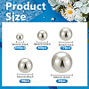 2720Pcs 5 Styles ABS Plastic Beads OACR-PH0004-52-2