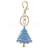 Golden Tone Alloy Enamel Big Pendants FIND-PW0016-01B-1