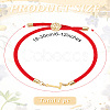 1Pc Adjustable Nylon Cord Slider Bracelets for Women BJEW-LP0001-32L-02-2