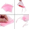 Organza Gift Bags with Drawstring OP-R016-9x12cm-02-4