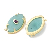 Dyed Natural White Jade Pendants KK-D289-12G-2