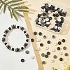 3 Strands 3 Colors Natural Lava Rock Beads Strands G-OC0002-83-5