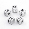 Plated Acrylic Beads PB43C9308-H-1