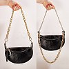 4Pcs 2 Styles Aluminum Chain Bag Strap AJEW-SZ0001-69-5