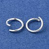 Brass Open Jump Rings KK-G604-08S-05-3