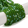 Imitation Jade Glass Beads Strands EGLA-YW0003-19B-09-1