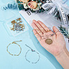 12Pcs 2 Colors 304 Stainless Steel Bar Link Chain Bracelet Making AJEW-MA00003-3