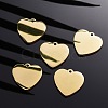 304 Stainless Steel Pendants STAS-I140-10A-G-7
