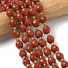 Natural Red Jasper Beads Strands G-F809-A50-01-1