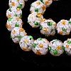Handmade Lampwork Beads Strands LAMP-N021-015A-06-3