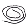 Electroplate Glass Beads Strands GLAA-F079-A-FP10-3