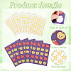 80 Sheets 2 Styles Self-Adhesive Teacher Reward Paper Stickers STIC-OC0001-01-4