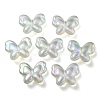 UV Plating Luminous Transparent Acrylic Beads OACR-P010-11E-1