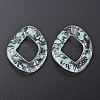 Transparent Acrylic Linking Rings OACR-N009-015A-B04-3