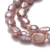 Natural Cultured Freshwater Pearl Beads Strands PEAR-A005-10C-01-X-3