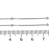 Brass Satellite Chains Necklaces for Women NJEW-D302-33P-4