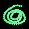 Synthetic Luminous Stone Beads Strands G-L582-01A-4