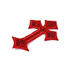 Computerized Embroidery Cloth Iron on/Sew on Patches DIY-XCP0003-86B-2